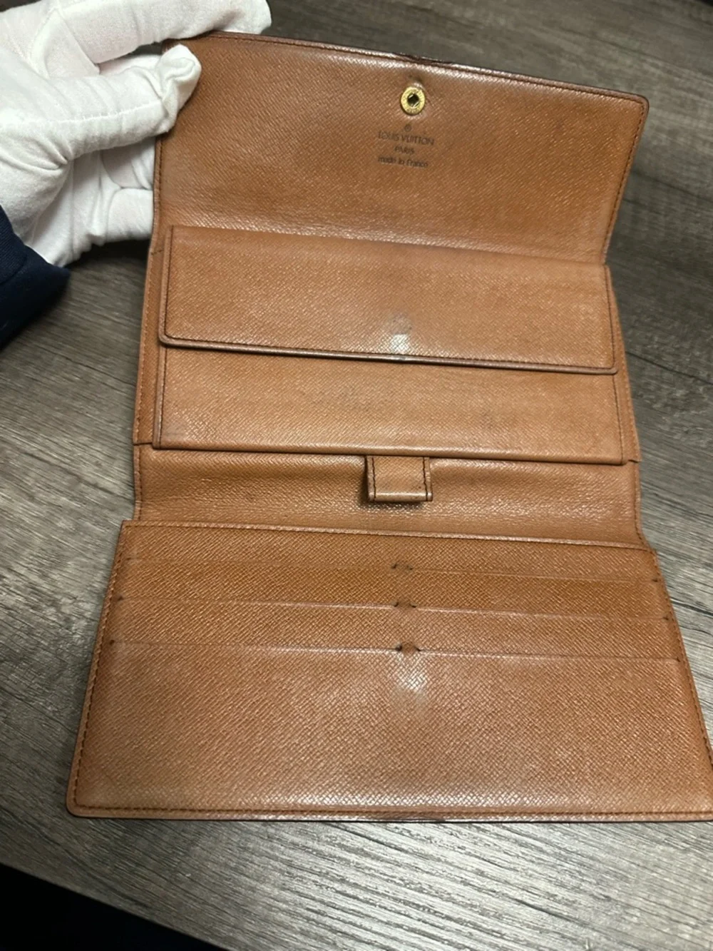 Louis Vuitton Monogram Porte Trésor International long wallet